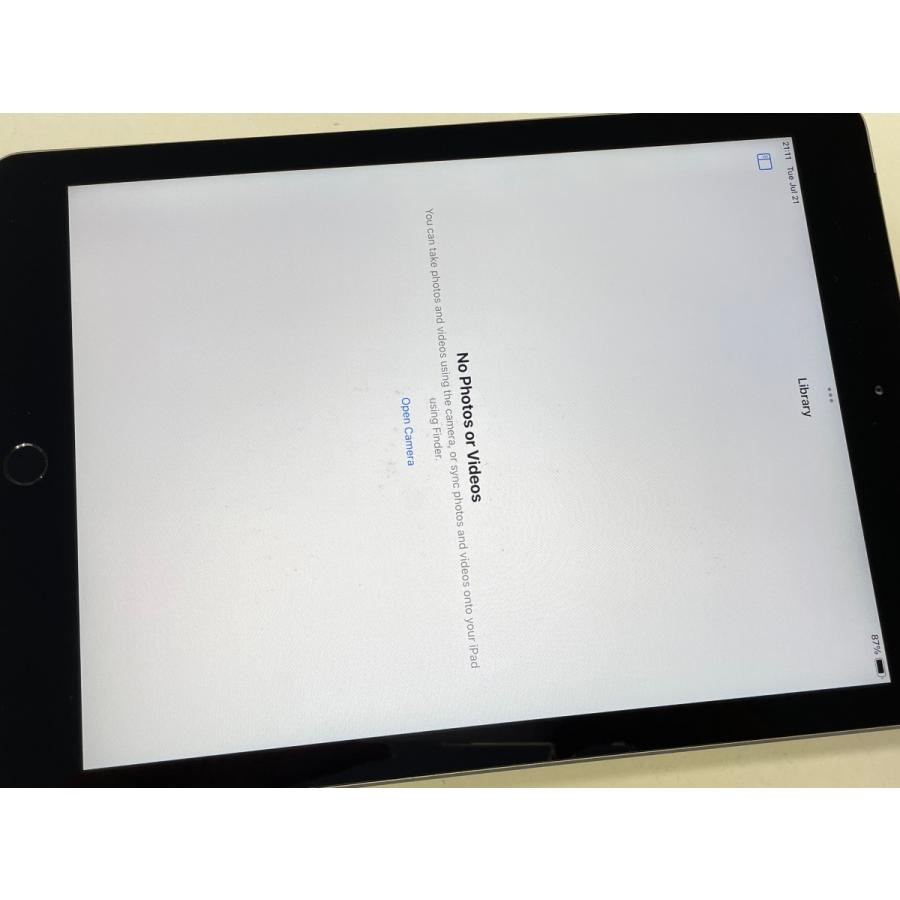 ☆送料無料☆ジャンク☆au☆iPad 第6世代 Wi-Fi+Cellular 32GB☆グレイ