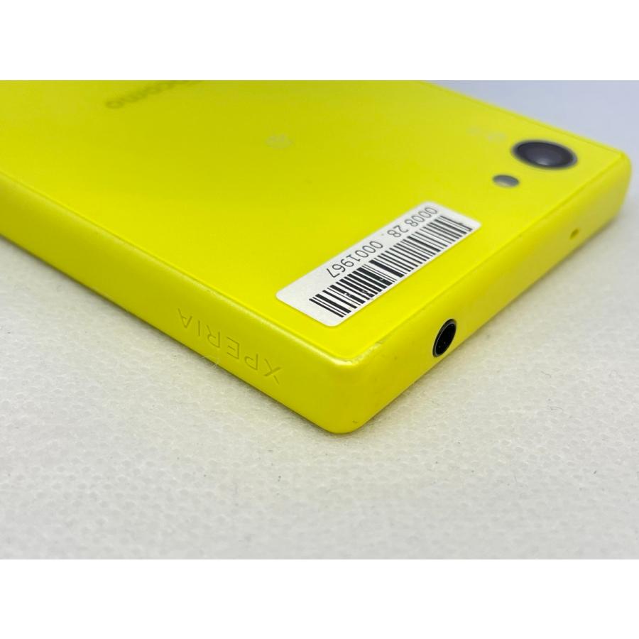 ☆送料無料☆ジャンク☆docomo☆Xperia Z5 Compact SO-02H☆イエロー
