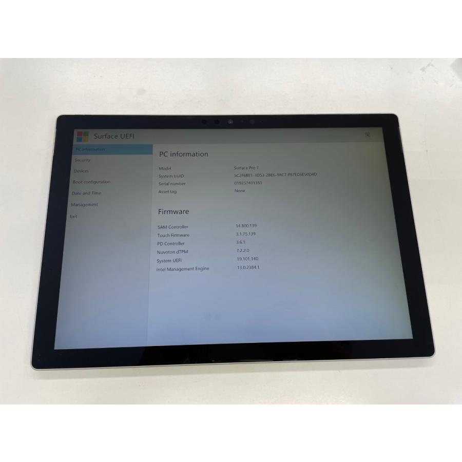 ☆送料無料☆ジャンク☆Surface Pro 7 1866☆シルバー☆0009280001425