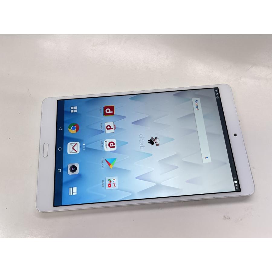 NTTdocomo - Docomo d-tab d-01j ［美品】 ☆送料無料☆ジャンク☆docomo☆dtab Compact d-01J☆シルバー