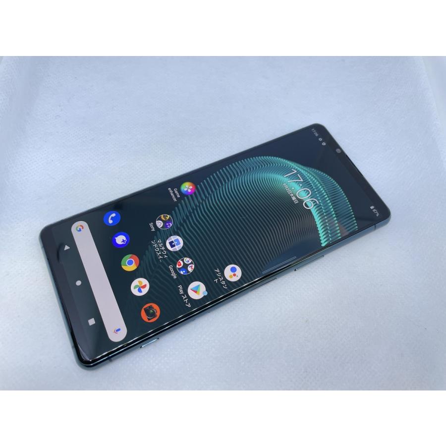 ジャンクXperia 5 Ⅲ SOG05 128GB ☆送料無料☆美品☆au☆Xperia 5 III SOG05☆ブルー☆0011280000015