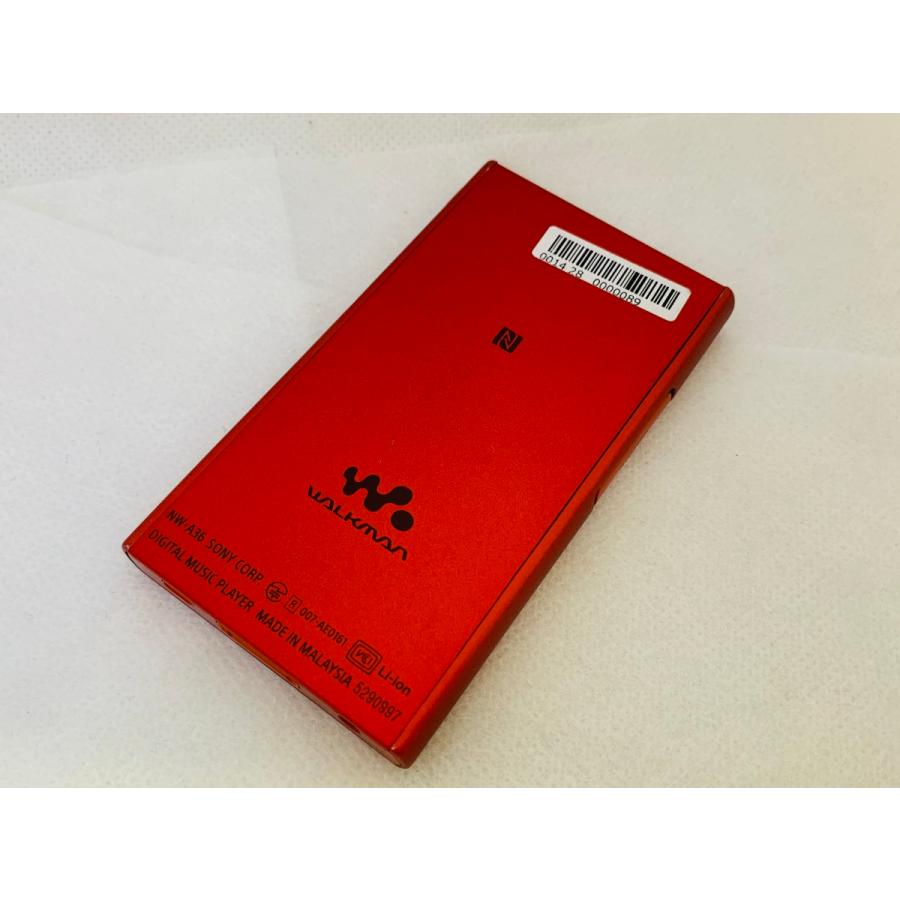 ☆送料無料☆ジャンク☆SONY WALKMAN ウォークマン NW-A36☆レッド