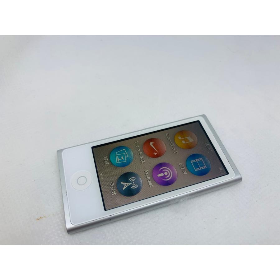 Apple iPod nano 第7世代 16GB A1446 シルバー ☆送料無料☆A1446 iPod nano 第7世代 16GB☆シルバー☆0014280000553