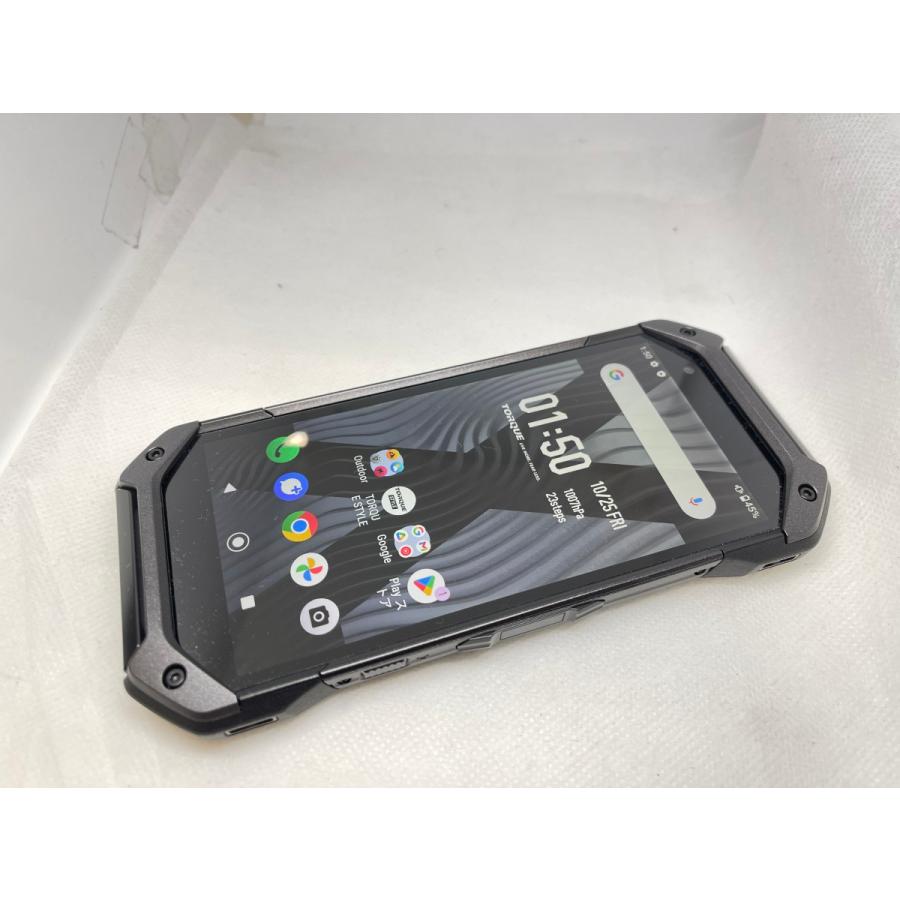 ☆送料無料☆ジャンク☆au☆TORQUE 5G KYG01☆ブラック☆0015280005594