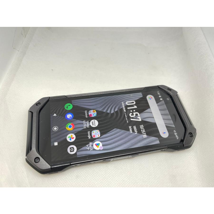 ☆送料無料☆ジャンク☆au☆TORQUE 5G KYG01☆ブラック☆0015280005659