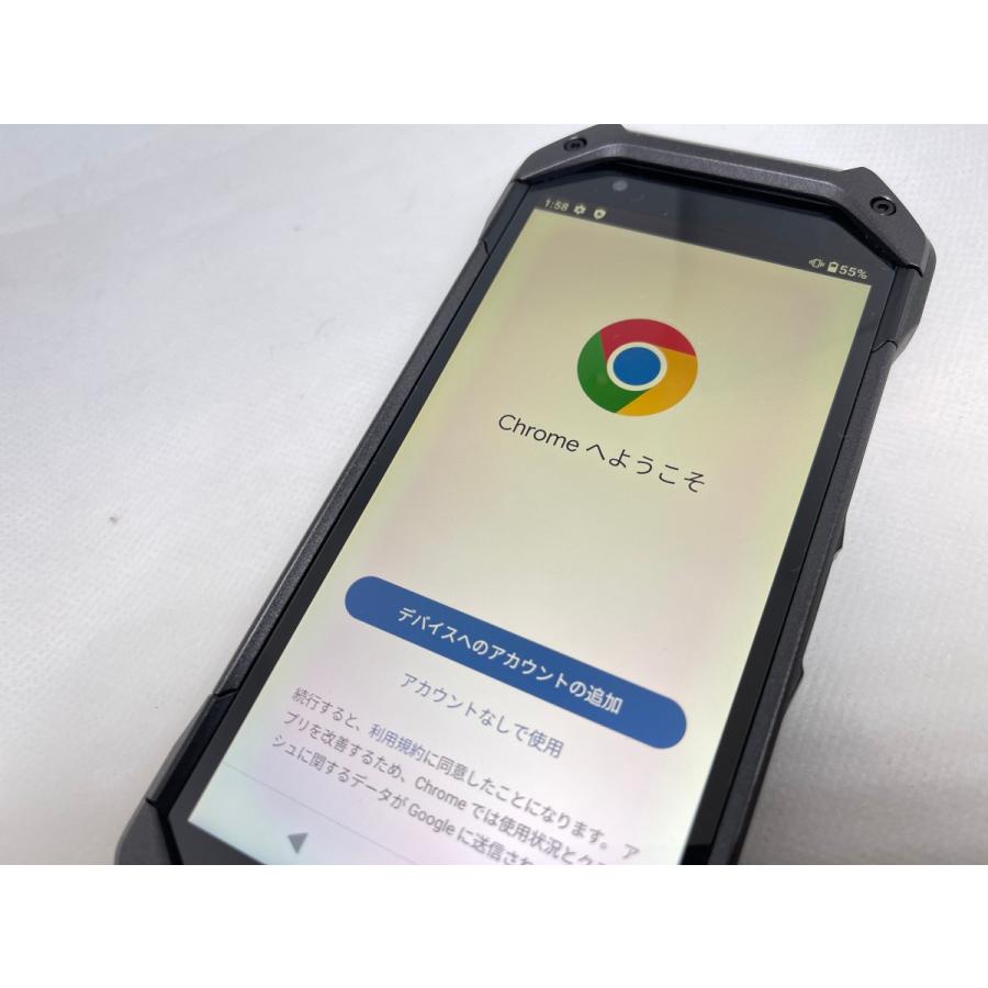 ☆送料無料☆ジャンク☆au☆TORQUE 5G KYG01☆ブラック☆0015280005678