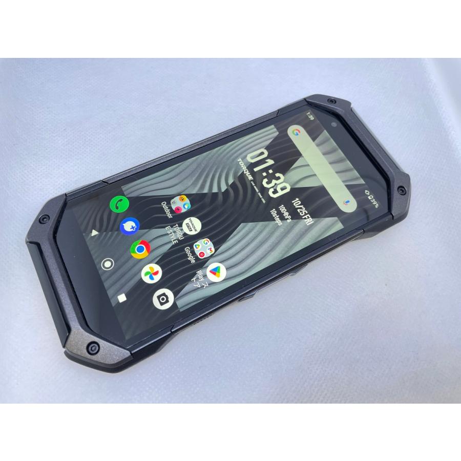 ☆送料無料☆ジャンク☆au☆TORQUE 5G KYG01☆ブラック☆0015280006056