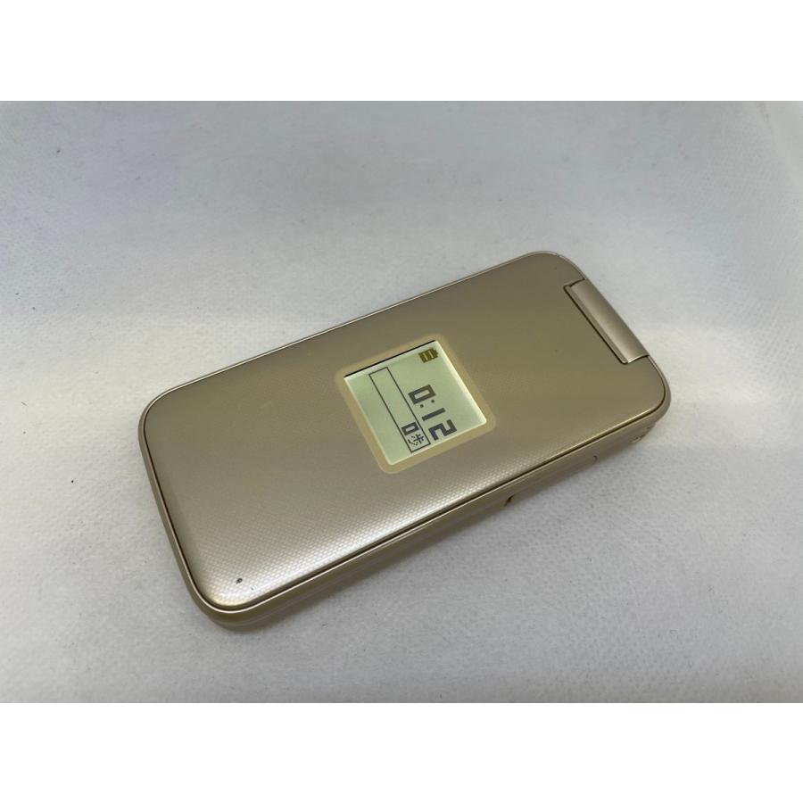 ☆送料無料☆docomo☆らくらくホン F-02J☆ゴールド☆0015280014052