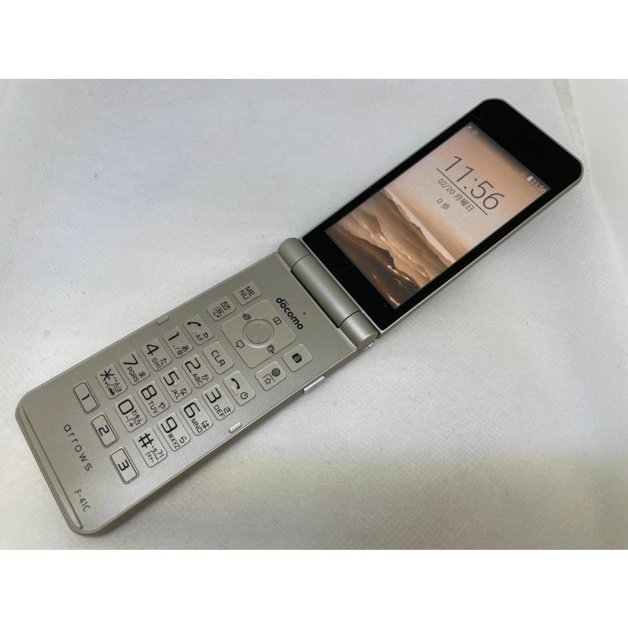 ☆送料無料☆docomo☆arrows ケータイ ベーシック F-41C☆ゴールド