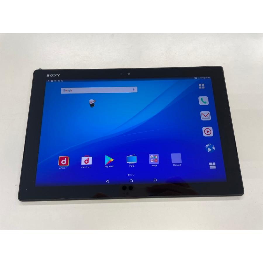 タブレット 美品 SO-05G Xperia Z4 Tablet ブラック 即日発送