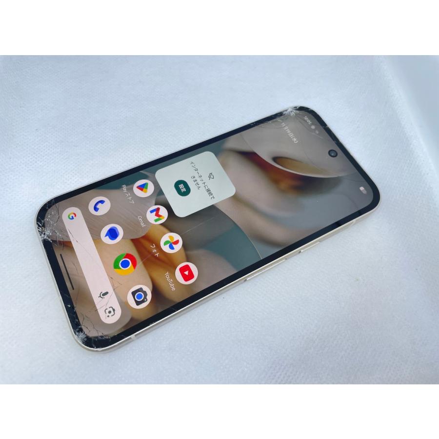 【ジャンク品】google pixel9a ☆送料無料☆ジャンク☆SoftBank☆Google Pixel 9a☆ホワイト