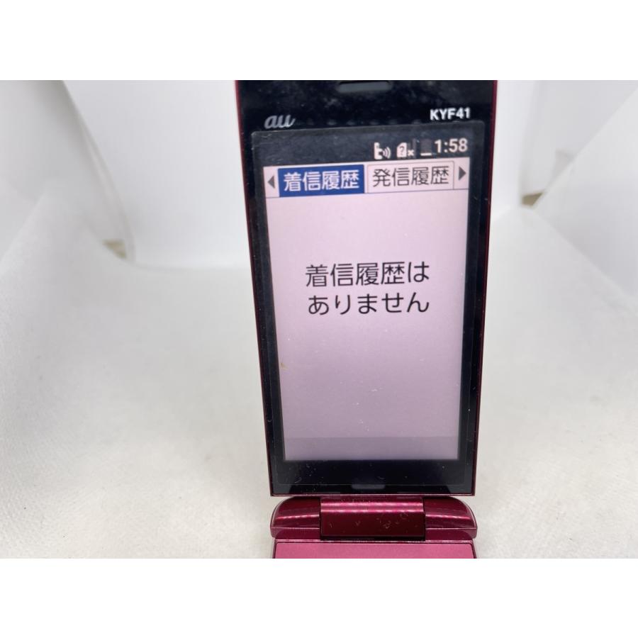 ☆送料無料☆au☆かんたんケータイ KYF41☆ピンク☆0015280014501☆SYS