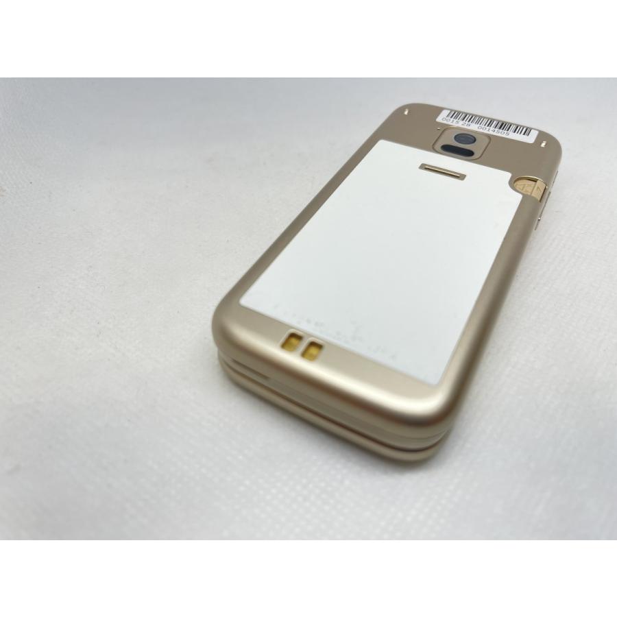 ☆送料無料☆docomo☆らくらくホン F-02J☆ゴールド☆0015280014505
