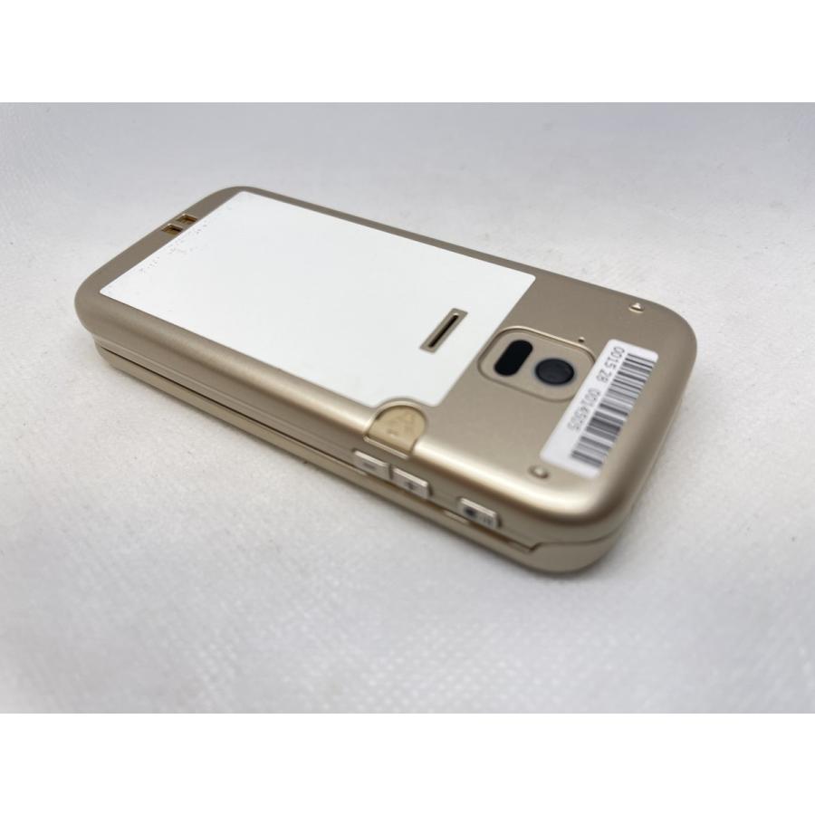 ☆送料無料☆docomo☆らくらくホン F-02J☆ゴールド☆0015280014505