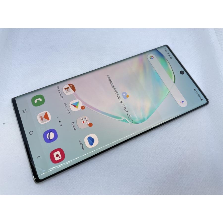 ☆送料無料☆ジャンク☆au☆Galaxy Note10+ SCV45☆シルバー