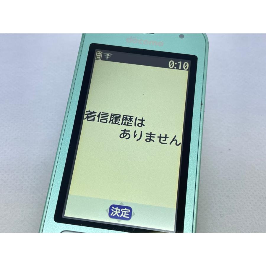 ☆送料無料☆docomo☆らくらくホン F-02J☆グリーン☆0015280016399