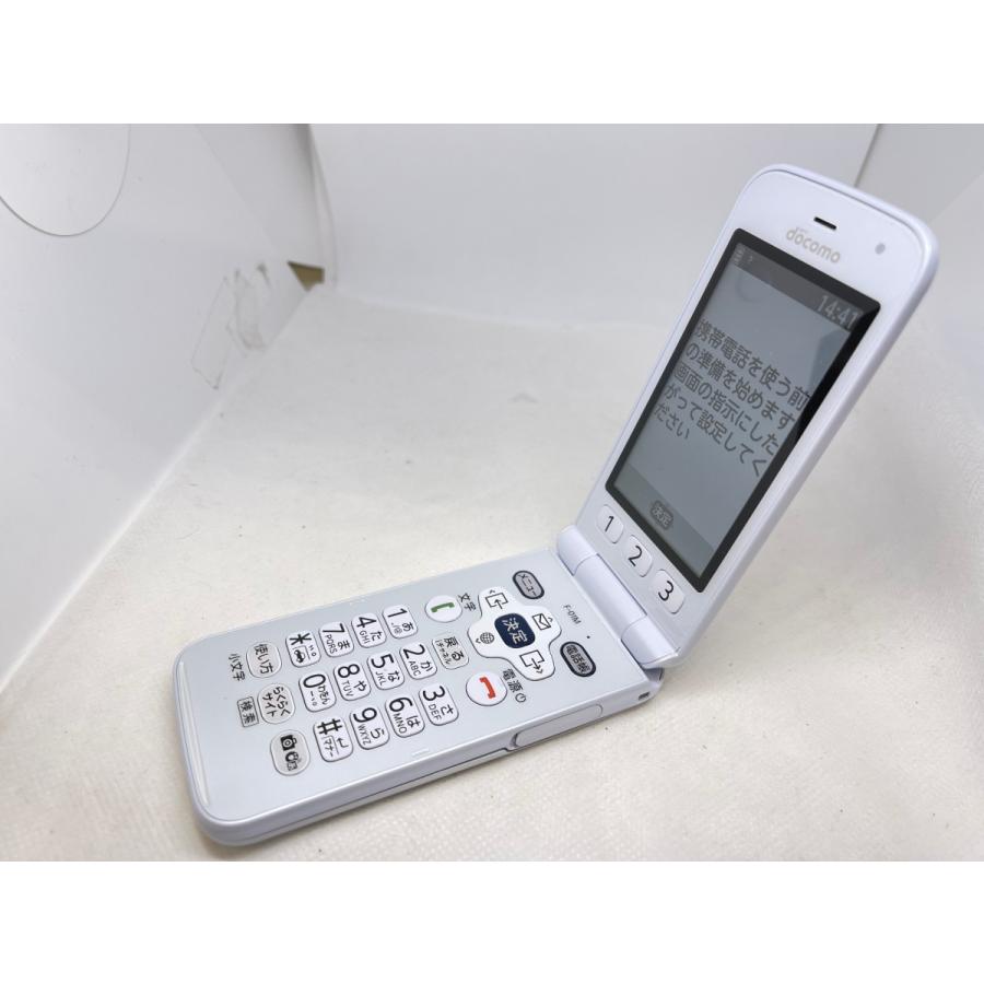 ☆送料無料☆docomo☆らくらくホン F-01M☆ホワイト☆0015280016400
