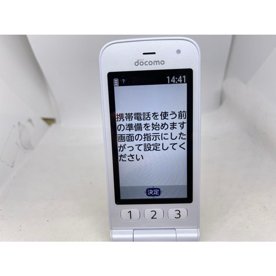 ☆送料無料☆docomo☆らくらくホン F-01M☆ホワイト☆0015280016400
