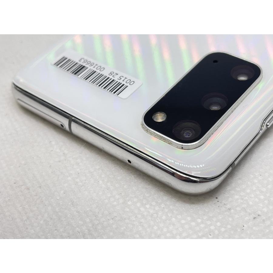 ☆送料無料☆ジャンク☆au☆Galaxy S20 5G SCG01☆ホワイト