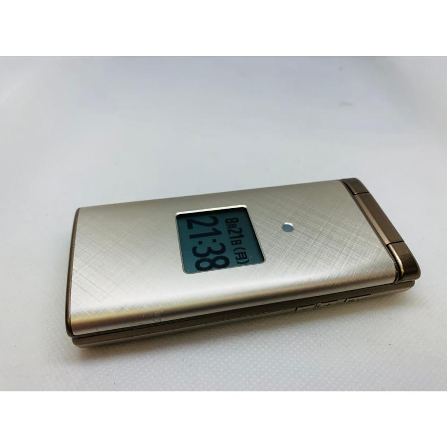 ☆送料無料☆au☆かんたんケータイ KYF38☆ゴールド☆0017280000188