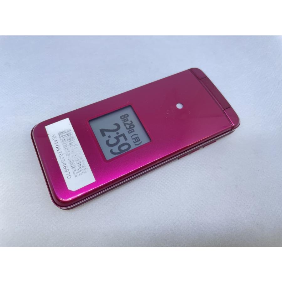 ☆送料無料☆良品☆au☆かんたんケータイ KYF41☆レッド