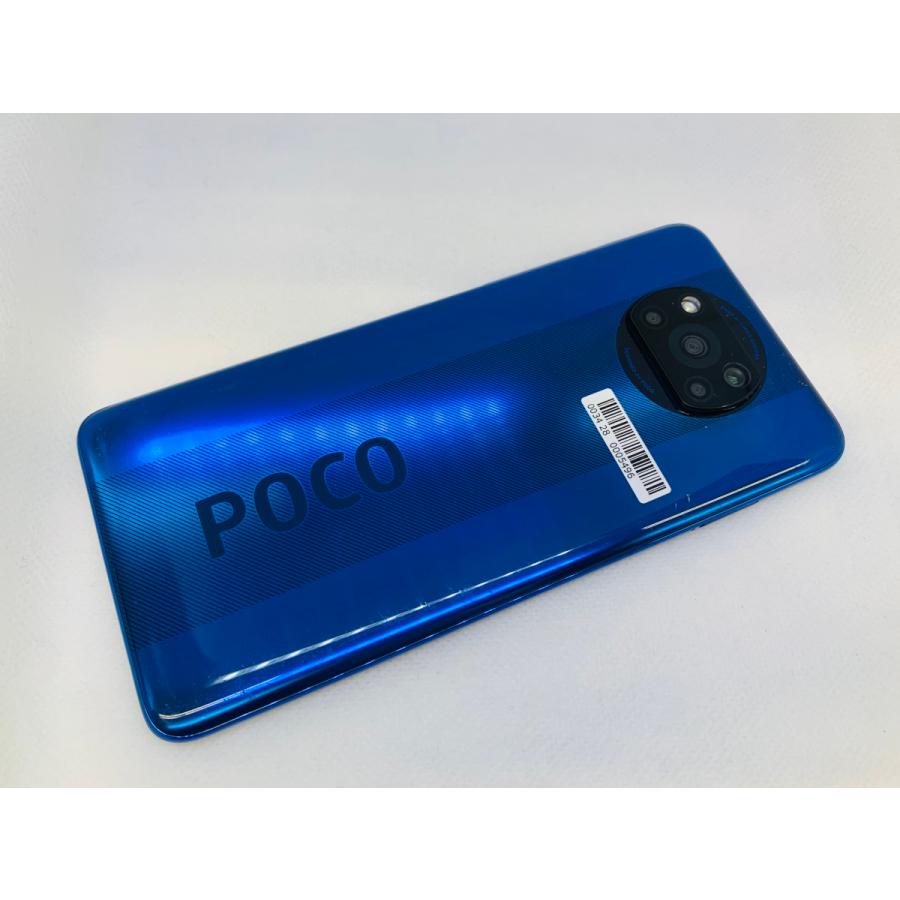 ☆送料無料☆SIMフリー☆POCO X3 NFC☆ブルー☆0034280005496☆SYS