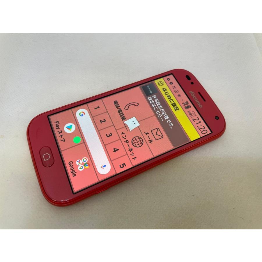 【未使用】docomo らくらくスマートフォン F-42A ピンク ☆送料無料☆良品☆docomo☆らくらくスマートフォン F-42A☆ピンク