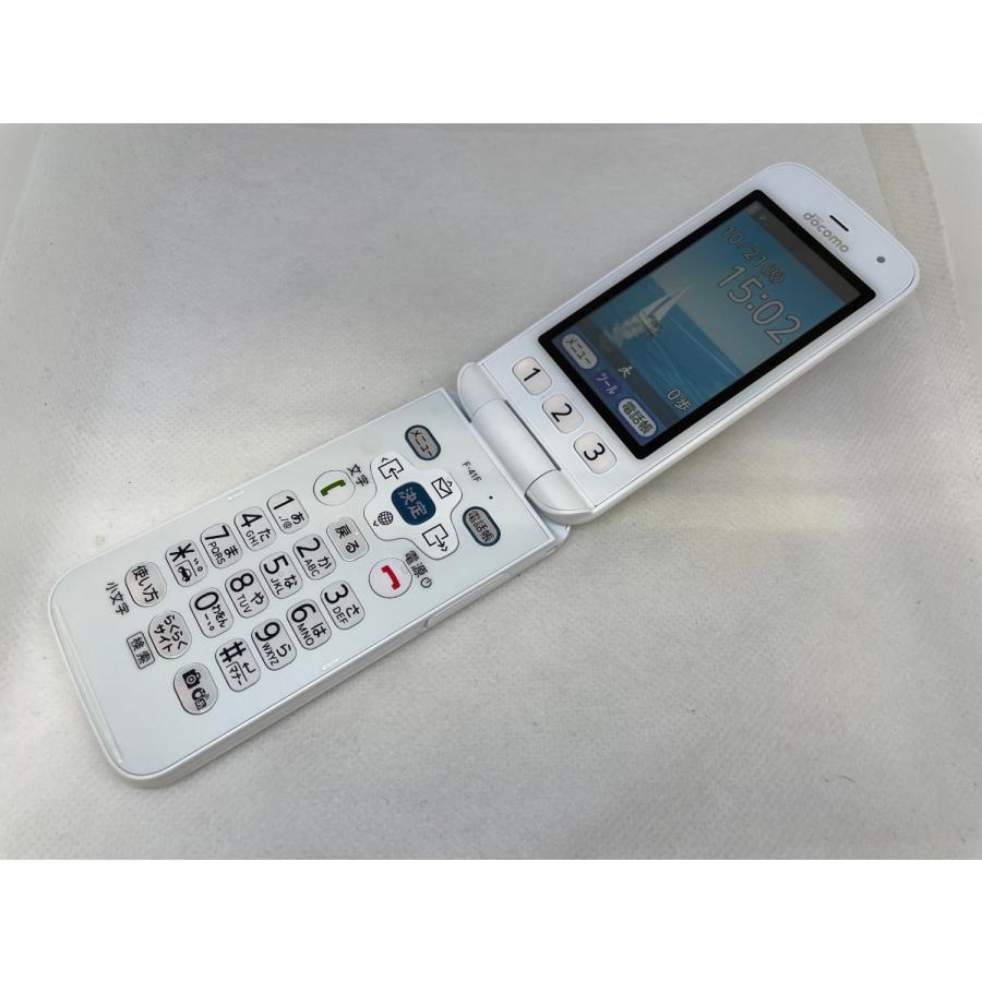 ☆送料無料☆良品☆docomo☆らくらくホン F-41F☆ホワイト