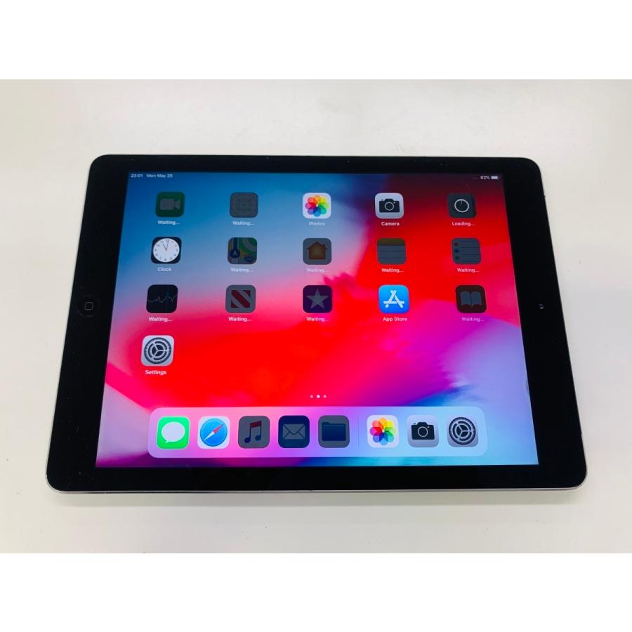 ☆送料無料☆ジャンク☆au☆iPad Air Wi-Fi+Cellular 32GB☆グレイ