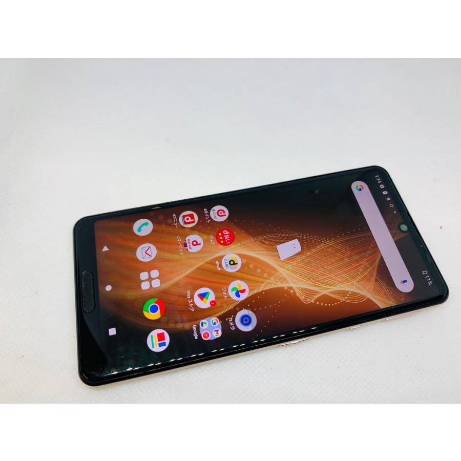 ☆送料無料☆ジャンク☆docomo☆AQUOS sense5G SH-53A☆ゴールド
