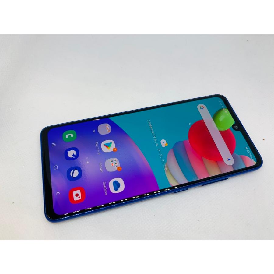 ☆送料無料☆au☆Galaxy A41 SCV48☆ブルー☆0034280007726☆SYS☆06
