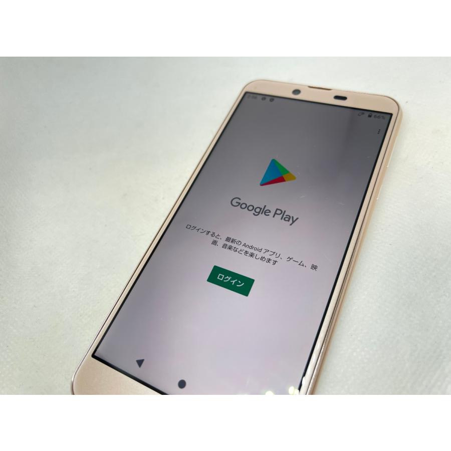 ☆送料無料☆ジャンク☆SIMフリー☆AQUOS sense plus SH-M07☆ゴールド