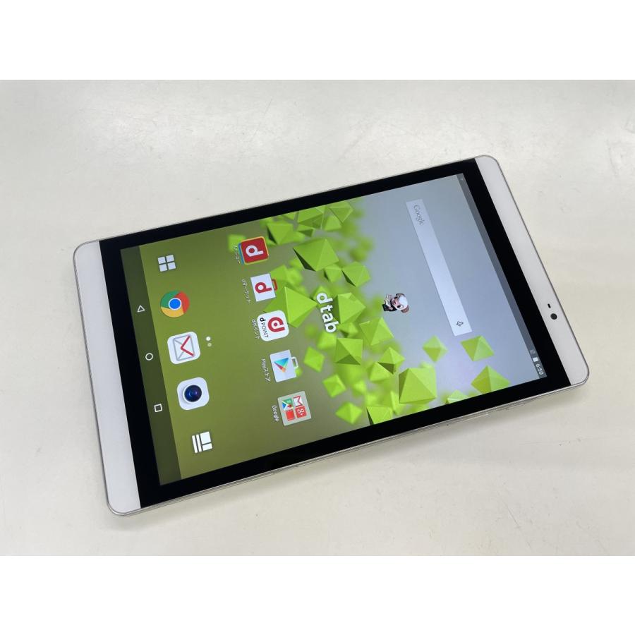 Docomo d-02h M2化　美品 ジャンク扱い ☆送料無料☆ジャンク☆docomo☆dtab Compact d-02H☆シルバー