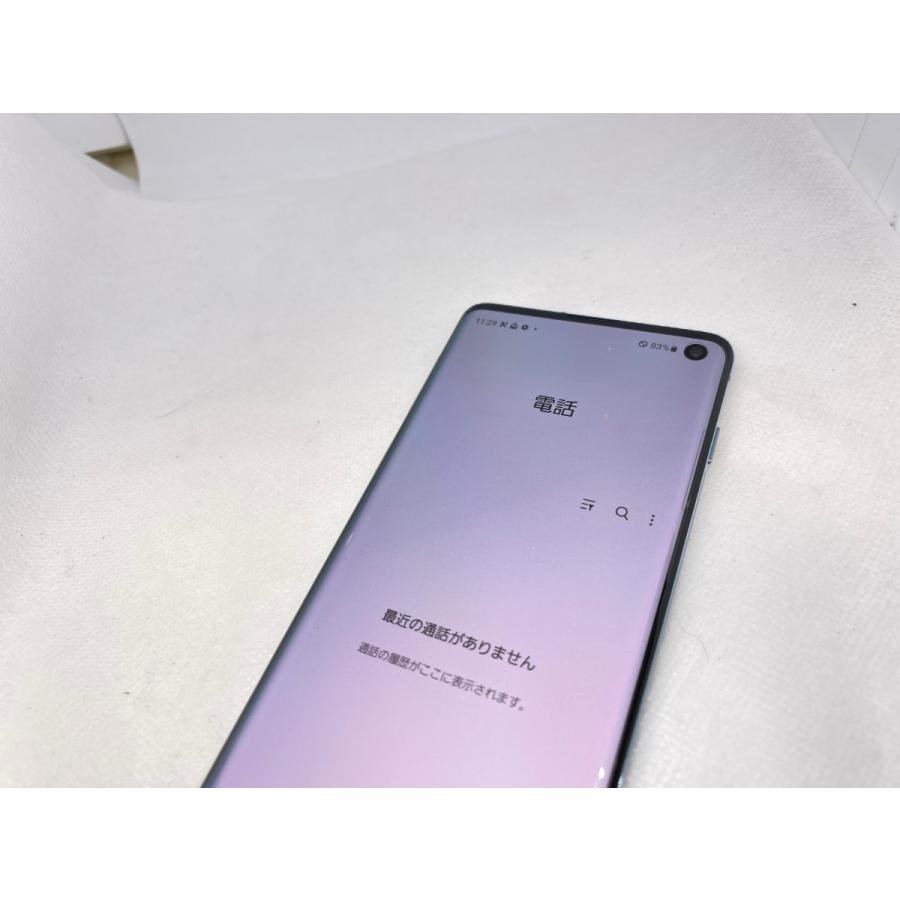 ☆送料無料☆ジャンク☆au☆Galaxy S10 SCV41☆ブルー☆0034280010085