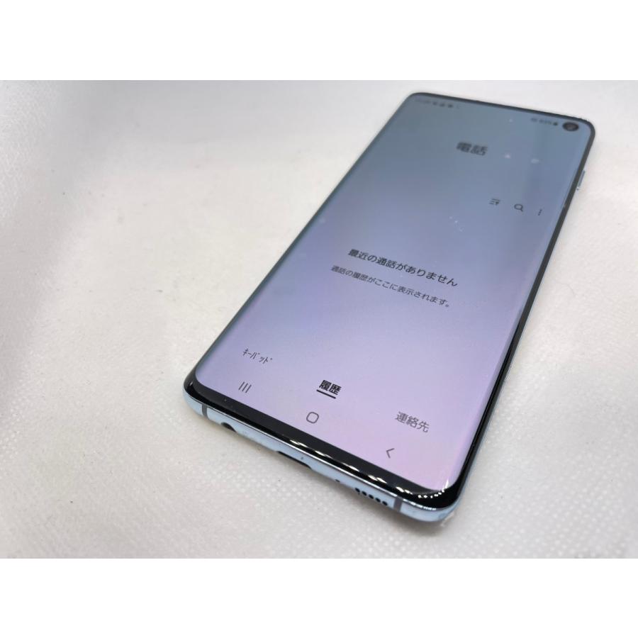 ☆送料無料☆ジャンク☆au☆Galaxy S10 SCV41☆ブルー☆0034280010085