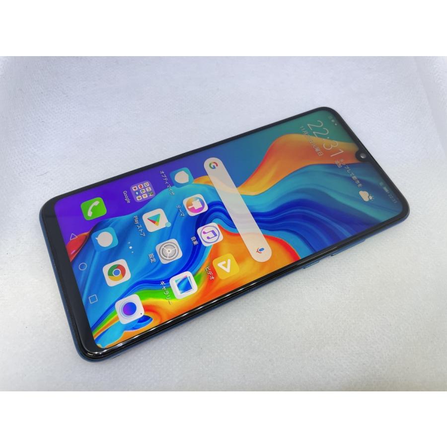 ☆送料無料☆ジャンク☆RAKUTEN☆HUAWEI P30 lite MAR-LX2J☆ブルー