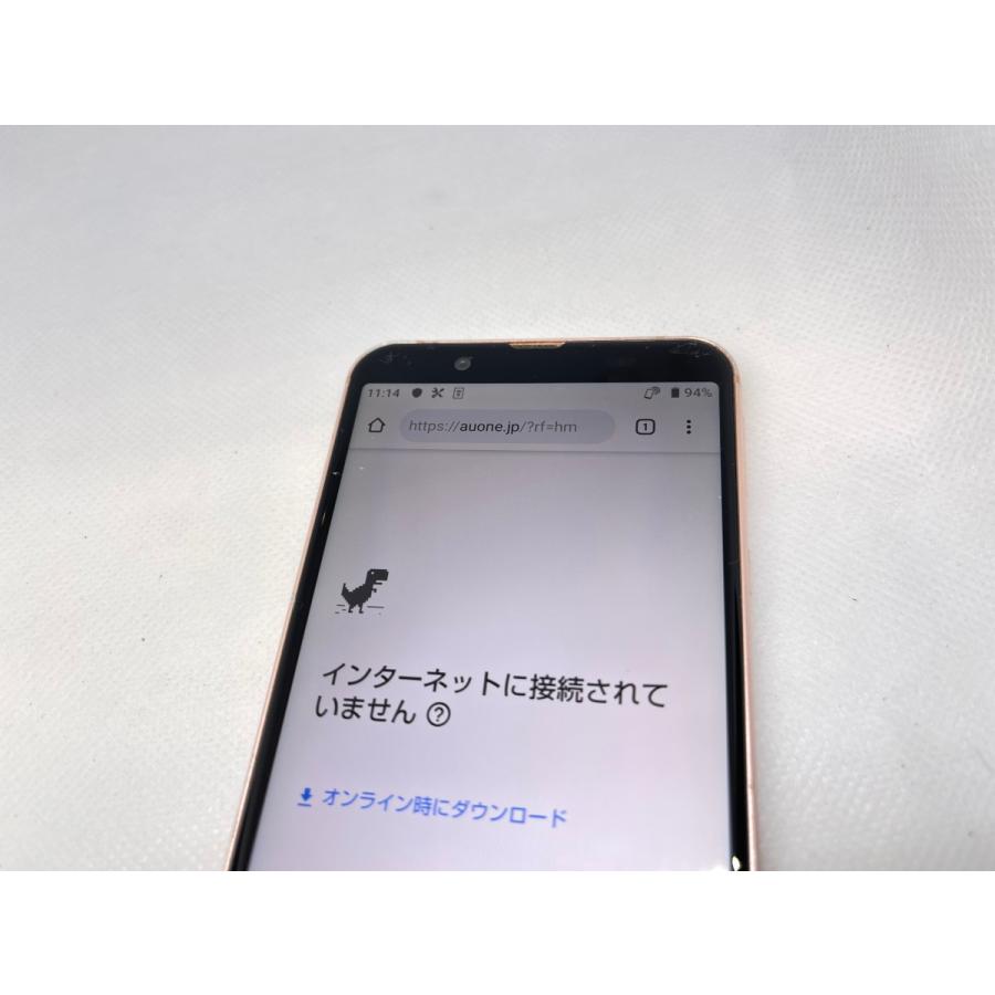 【ヤザワ】【ジャンク品】AQUOS sense8 ☆送料無料☆ジャンク☆au☆AQUOS sense3 SHV45☆ピンク