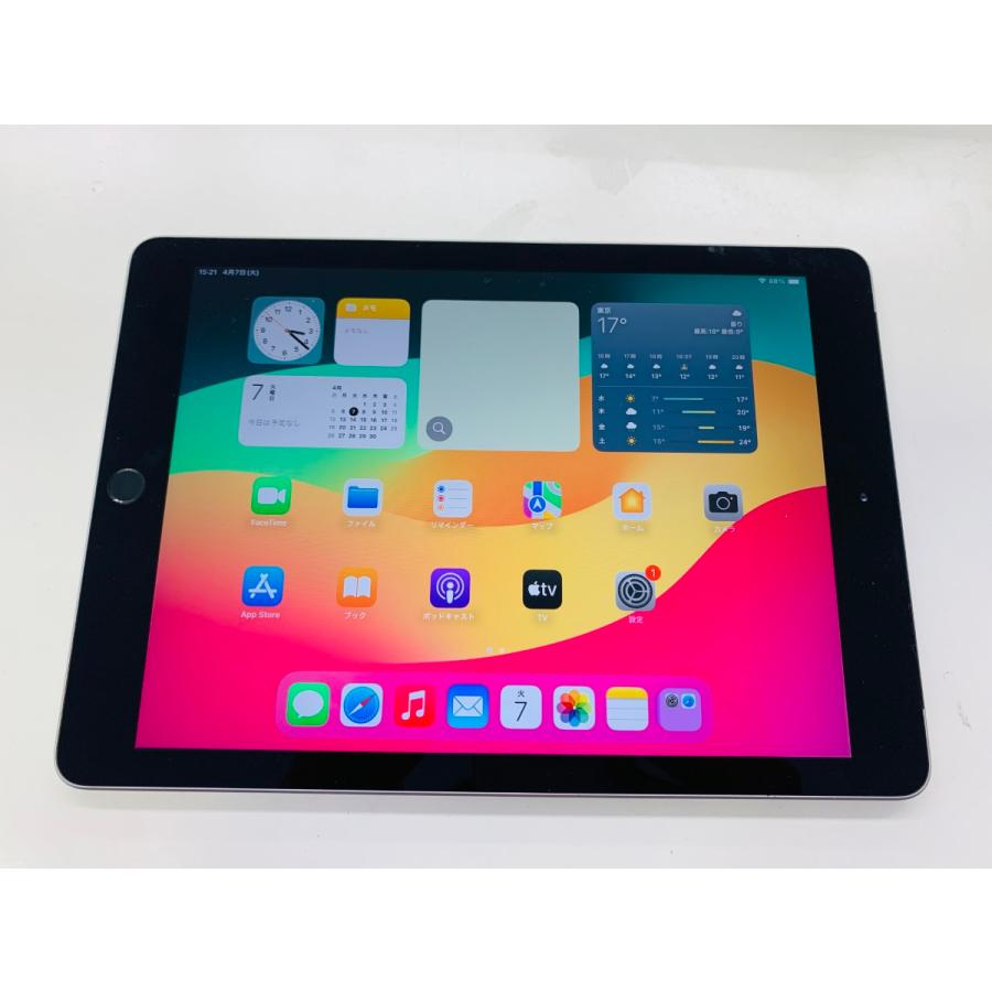 ☆送料無料☆ジャンク☆au☆iPad 第6世代 Wi-Fi+Cellular 32GB☆グレイ 