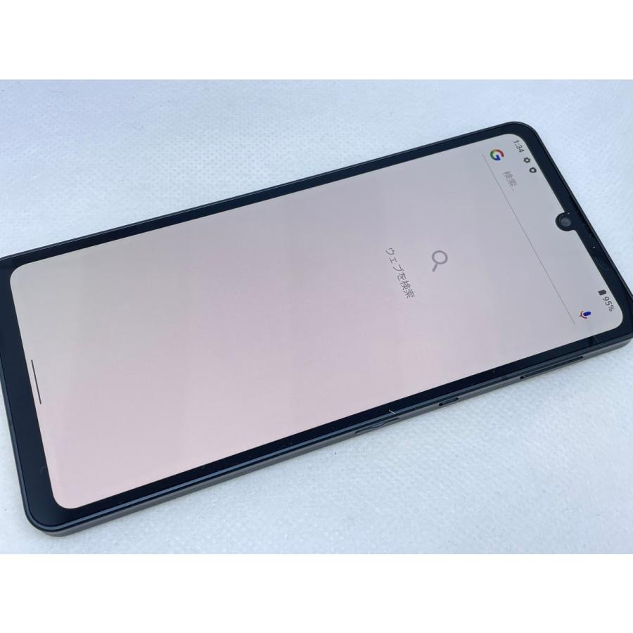 ☆送料無料☆良品☆au☆AQUOS sense6s SHG07☆ブラック☆0047280010034