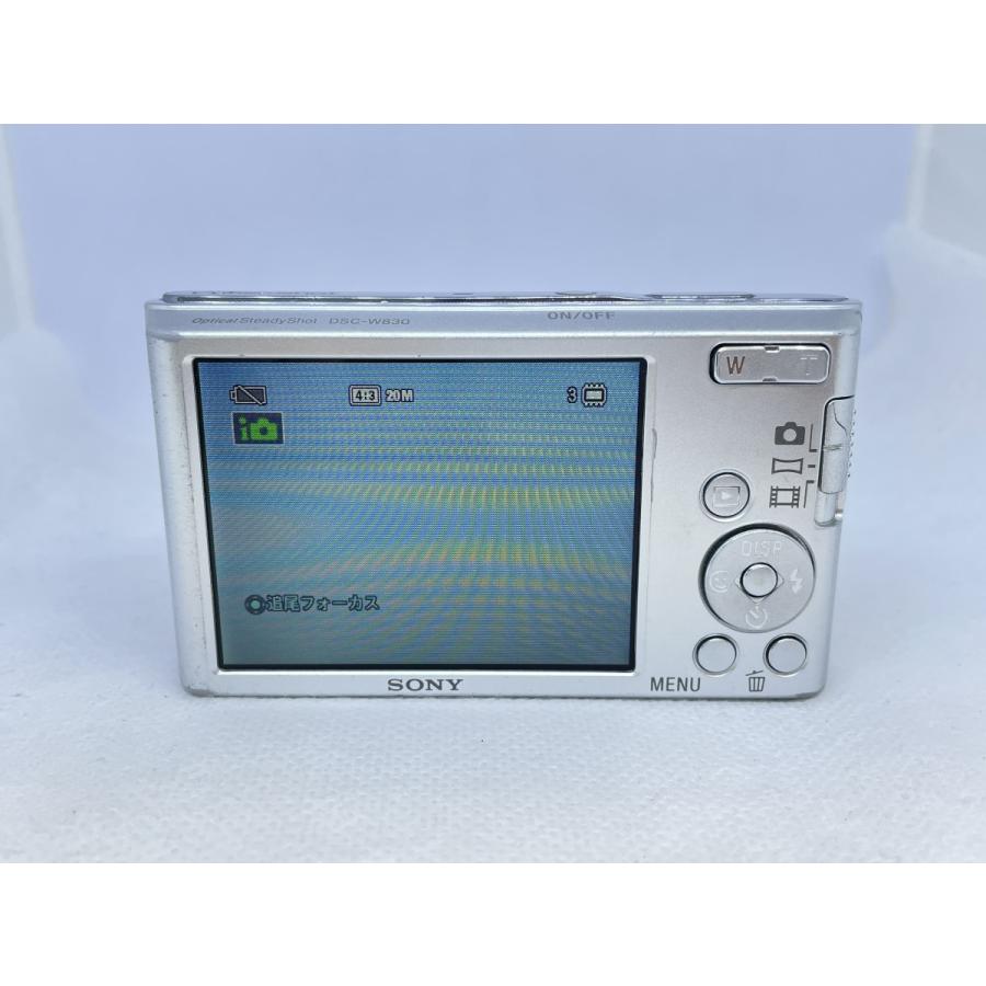☆送料無料☆SONY ソニー Cyber-shot DSC-W830☆シルバー
