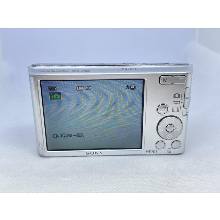 ☆送料無料☆SONY ソニー☆Cyber-shot DSC-W830☆シルバー