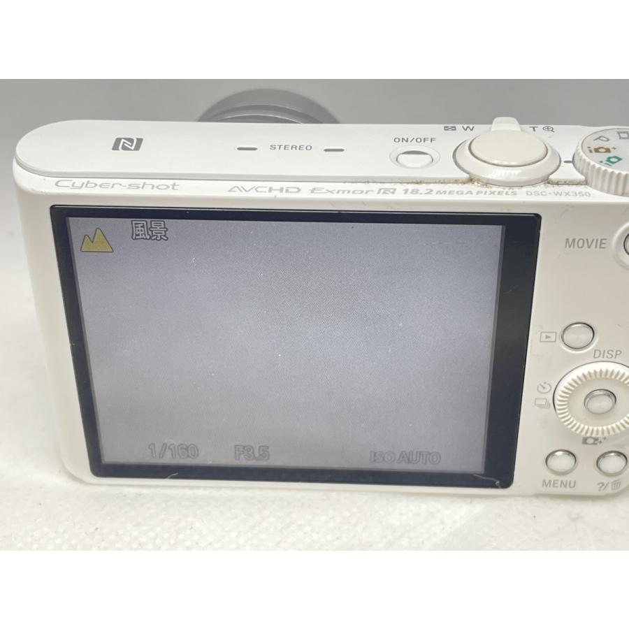 ☆送料無料☆訳あり☆SONY ソニー Cyber-shot DSC-WX350☆ホワイト
