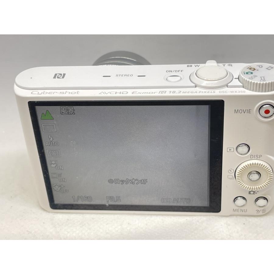 ☆送料無料☆訳あり☆SONY ソニー Cyber-shot DSC-WX350☆ホワイト