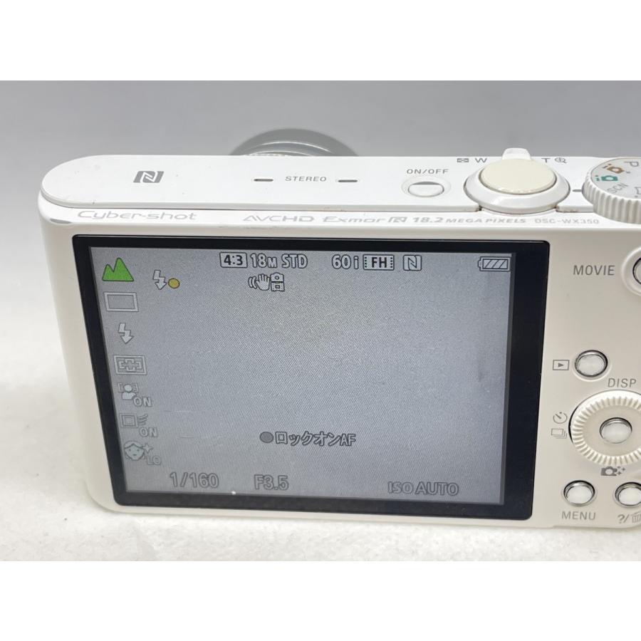 ☆送料無料☆ジャンク☆SONY ソニー☆Cyber-shot DSC-WX350☆ホワイト
