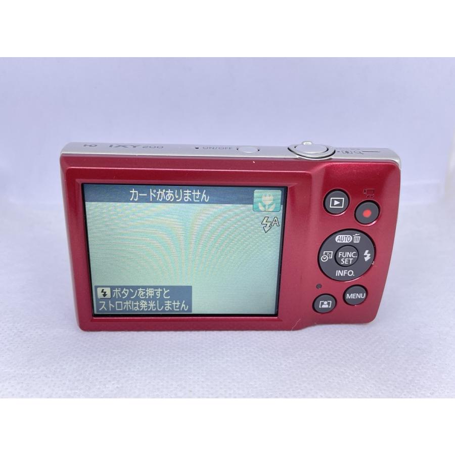 ☆送料無料☆良品☆Canon キヤノン PC2333 IXY200☆レッド