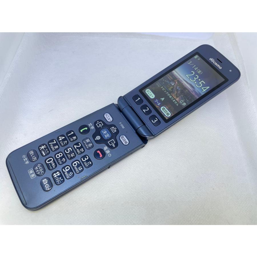 ☆送料無料☆docomo☆らくらくホン F-01M☆ブルー☆0047280010763☆SYS