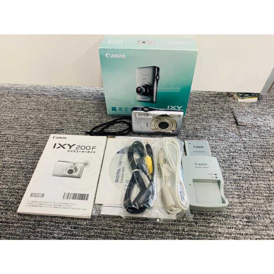 ☆送料無料☆ジャンク☆Canon キヤノン IXY 200F☆シルバー