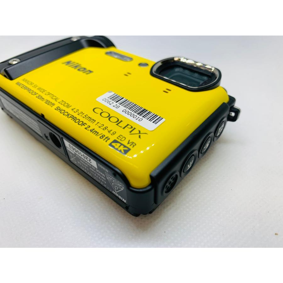 カメラ Nikon COOLPIX W300 イエロー 動作品
