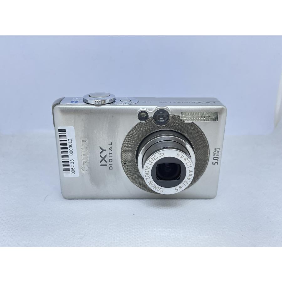 【美品】Canon IXY DIGITAL 55 シルバー ☆送料無料☆訳あり☆Canon キヤノン IXY DIGITAL 55☆シルバー