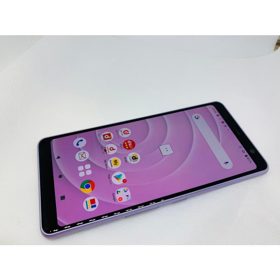 ☆送料無料☆ジャンク☆docomo☆F-41A☆パープル☆0071280001459